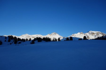 Le Grand Rochebrune, l’Arpelin et le Pic Ouest