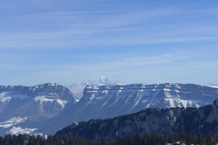zoom col de l’Alpette - Mont Blanc