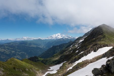 un dernier regard au Mont Blanc