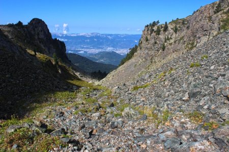 Vallon menant au Col de la Grande Vaudaine