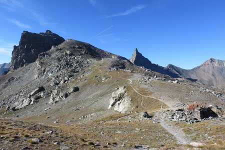 Col de Saint-Véran et Rocca Bianca
