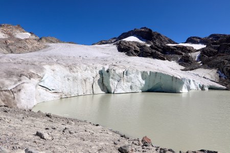 Lac et Glacier du Grand Méan