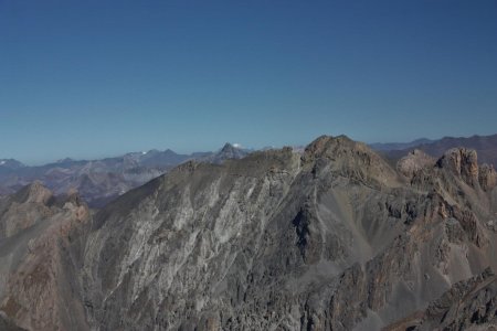 Un petit Mont Blanc au passage (que le Pic de Rochebrune n’arrive pas à éclipser )