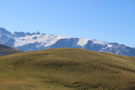 Le Fond du Ferrand et le glacier du Mont de Lans