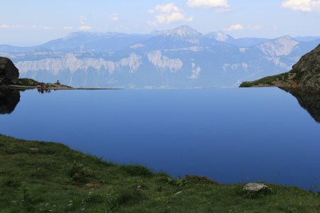 Lac du Crozet : une eau d’un calme absolu