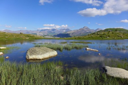 Lac Guichard et son fameux rocher photogénique