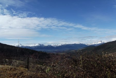 Jocou, Mont Barral, Montagnette, Tête Chevalière et Mont-Aiguille