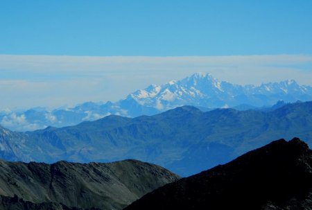 Le Mont Blanc, n’a pas encore évacué entièrement la perturbation.