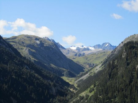 La vallée des Avals : vallon de descente.
