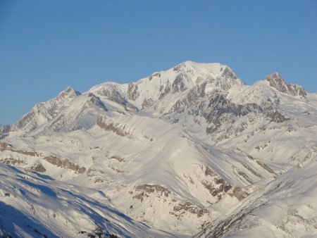 Le massif du Mont Blanc.