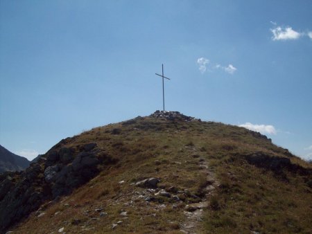 la croix au sommet