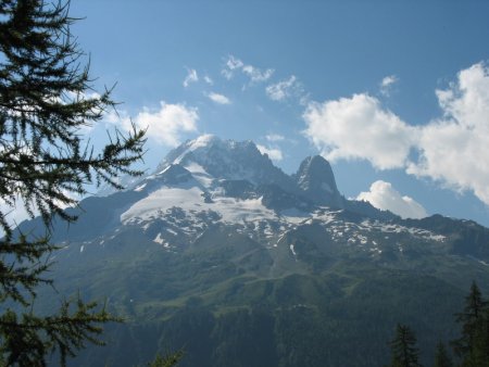 Aiguille Verte (alt. 4.122 m) - Les Drus (alt. 3.754 m)