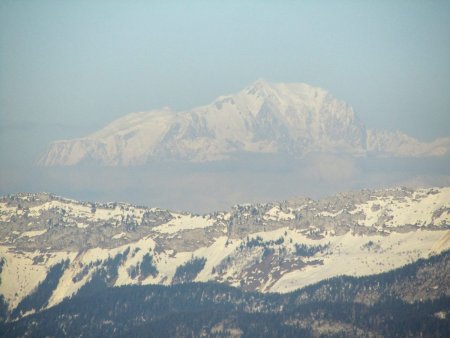 Dernier regard sur le Mont Blanc.