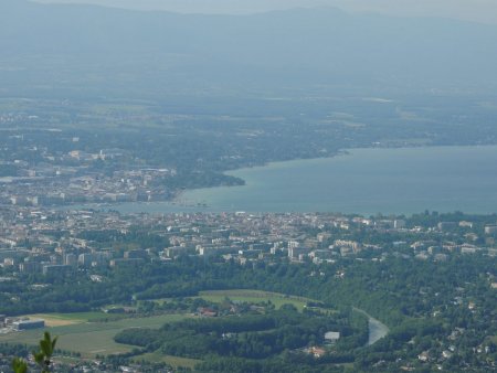 Genève et le lac Léman.
