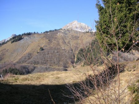 Praz Vechin et le Mont Charvin