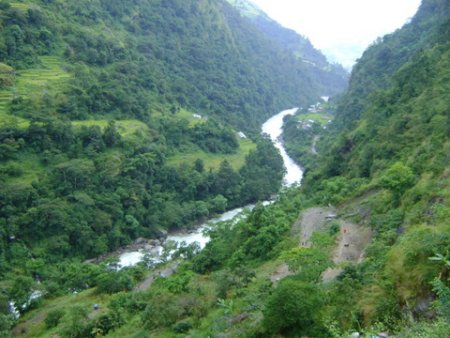 Vallée de la Marsiangdi River