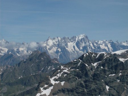 Vers le massif du Mont Blanc.