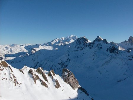 Apparition du Mont Blanc.