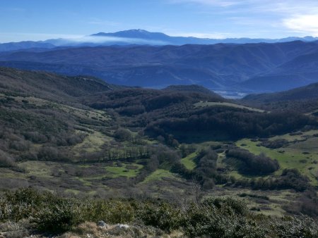 Non loin du Col de Péchines : un dernier regard vers le Canigou