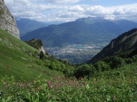 Lieu de calme avec vue sur la vallée de l’Isère.