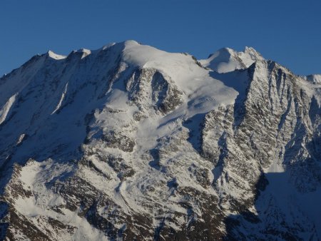 Les Dômes de Miage et le glacier d’Armancette.