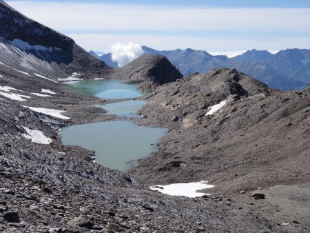 Le lac supérieur du Pic Blanc s’aggrandit et se multiplie...
