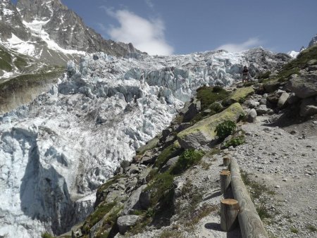 L’impressionant glacier d’Argentière