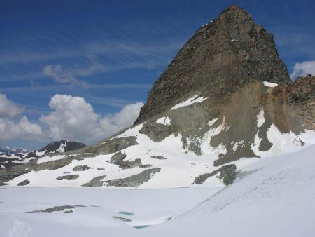 Le Mont Séti et son lac glaciaire
