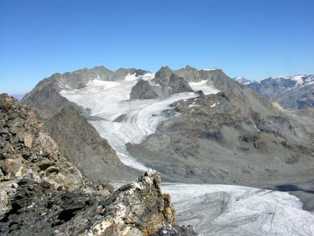 La récompense : le glacier de Chavière (Péclet, Polset etc)
