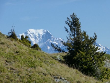 Au col, Mont Blanc