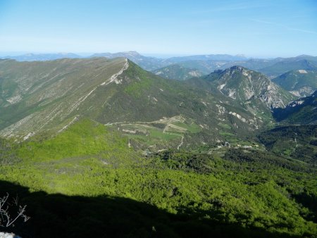 Le Col de Pommerol et la Montagne de Raton.