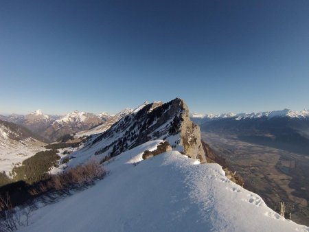 Panorama grand angle au sommet (Photo GoPro)