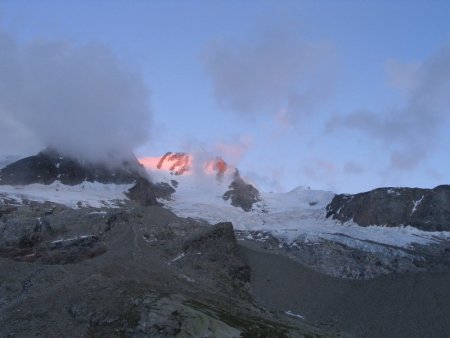 Grand Paradis et Glacier de Laveciau