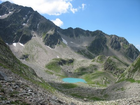 Site du Lac Blanc vu du Lac Noir