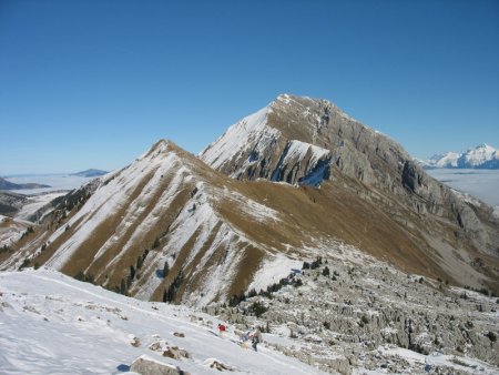 Plateau du Roc des Tours - Aiguille Verte - Pic de Jallouvre