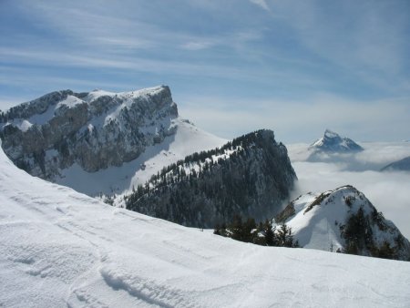 Vue du sommet  (Grand Som - Col de Mauvernay)