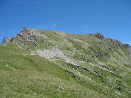 Cheval Noir (alt. 2.832 m) et la crête