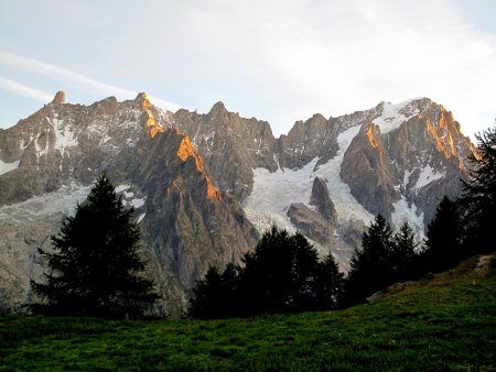 Chaîne du Mont Blanc.