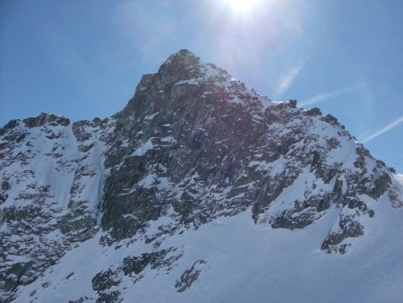 Le sommet du Puy Gris. La selle est à droite