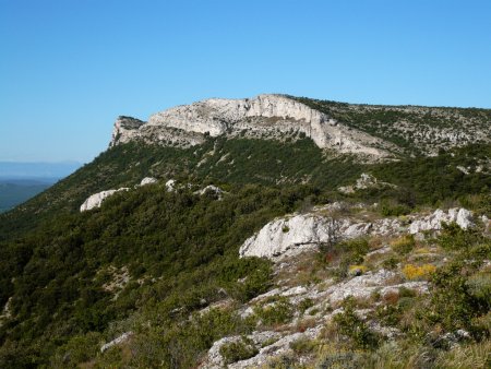 Mont Aurélien depuis le Rocher de Onze Heures.