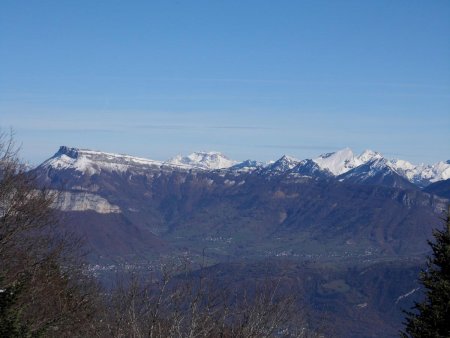 Margeriaz, La Tournette et Le Mont Colombier