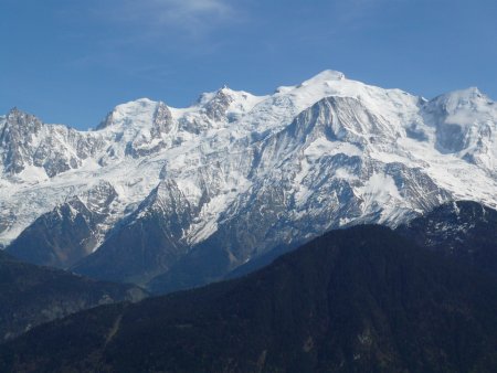 Mont-Blanc depuis le refuge de Varan.