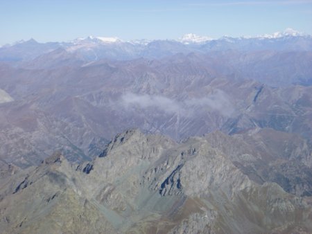 Glaciers de la Vanoise, Grande Casse et Mont Blanc