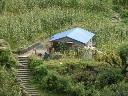 Une maison Gurung