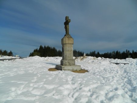 La Croix de Chaubouret, alt. 1201m.