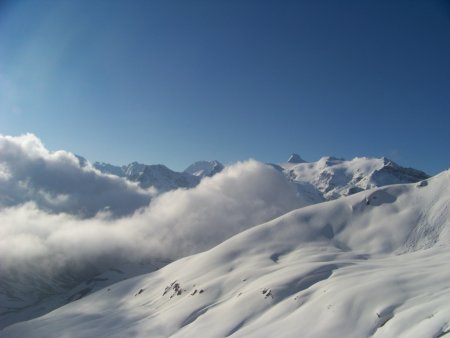 Les grands sommets de Haute Maurienne.