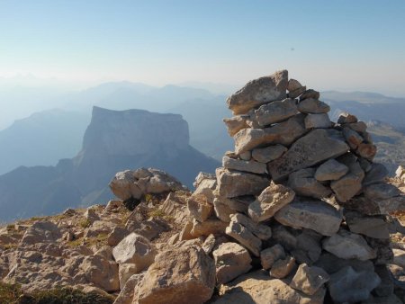 Cairn sommital, Mont Aiguille