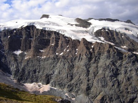 Les séracs du Glacier Supérieur du Vallonnet.