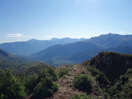Vers Argelès-Gazost, Hautacam, Pic de Montaigu, Pic du Midi de Bigorre, Pic du Cabaliros