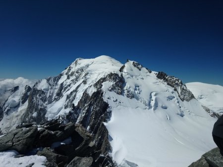 Le Mont Blanc (4808m) depuis le sommet du Tacul